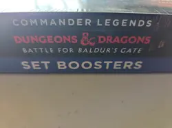 Magic the Gathering Commander Legends: Battle for Baldur's Gate Set Booster Box - Image 1
