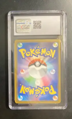 Omanyte FULL ART Pokemon 151 CGC 10 Japanese sv2a 180/165 Scarlet Violet🐚💧🇺🇸 - Image 2