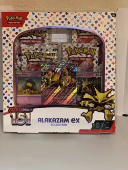 Pokemon TCG: Scarlet & Violet-151 Alakazam ex Collection Booster Box - Image 1