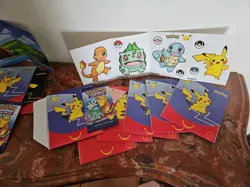 2021 Pokemon 25th Anniversary McDonalds Promo (Set Of 12) Sealed Packs #s 2&3 - Image 3