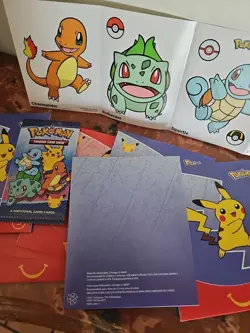 2021 Pokemon 25th Anniversary McDonalds Promo (Set Of 12) Sealed Packs #s 2&3 - Image 5