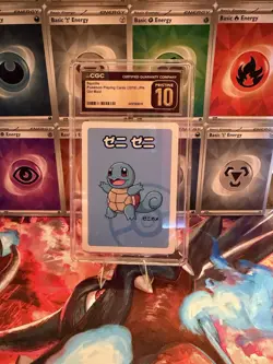 Pokemon TCG Squirtle JPN Old Maid CGC PRISTINE 10! Ultra Rare! - Image 1