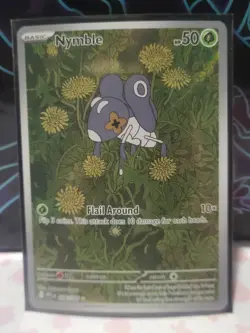 Nymble - 96 - Phantasmal Flames - Illustration Rare - NM - Pokemon TCG - Image 1
