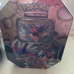 Pokemon Slashing Legends EX Tins Zacian Koraidon Sealed Tins, Set of 2 - Image 3