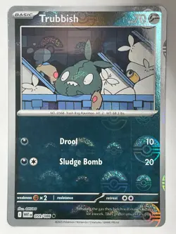Trubbish 059/086 (Pokeball Holo Pattern) Pokemon Sv: White Flare NM - Image 1