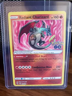 Radiant Charizard 011/078 - Pokemon GO - Pokemon TCG - NM - Image 1