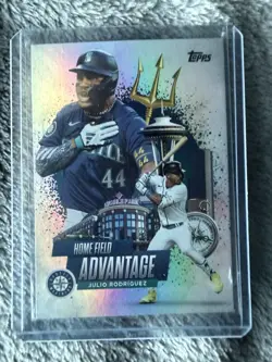 2025 Topps Series 1 - Home Field Advantage Julio Rodriguez #HA-3 - Image 1
