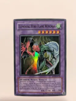 Elemental Hero Flame Wingman DP1-EN010 Super Rare Unlimited LP - Image 1