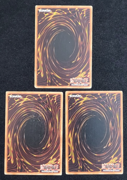 3 x YuGiOh Rare Giant Soldier of Stone LOB-068 Vintage Unlimited MP/LP - Image 2