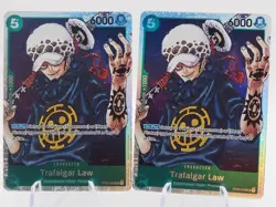 2x One Piece TCG Revision Pack Trafalgar Law ST02-009 SR Nonfoil - Image 1