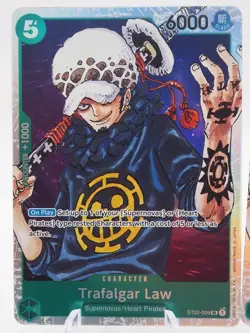 2x One Piece TCG Revision Pack Trafalgar Law ST02-009 SR Nonfoil - Image 2