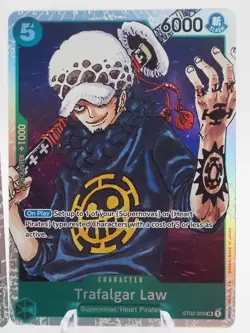 2x One Piece TCG Revision Pack Trafalgar Law ST02-009 SR Nonfoil - Image 3