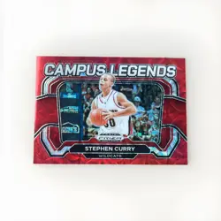 2024 Stephen Curry Panini Prizm Draft Picks Campus Legends /88 Red Scope Prizm - Image 1