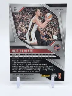2024 Panini Prizm WNBA - Caitlin Clark #22 Silver Prizm (RC) - Image 2
