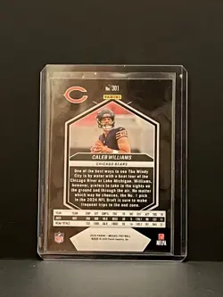 2024 Panini Mosaic - Rookies Caleb Williams #301 (RC) - Image 2