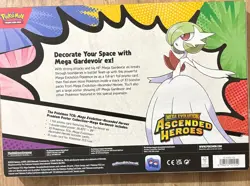 Pokemon Ascended Heroes Premium Poster Collection Mega Gardevoir IN HAND - Image 2
