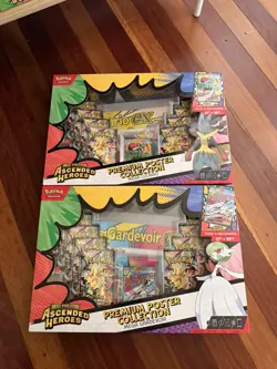 2x Pokemon Ascended Heroes Premium Poster Collection IN HAND - Image 1