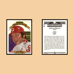 Johnny Bench Lot 15 Baseball Cards 1974 Topps Cincinnati Reds Set Collection MLB - Image 4
