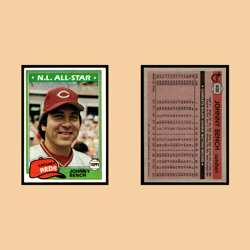 Johnny Bench Lot 15 Baseball Cards 1974 Topps Cincinnati Reds Set Collection MLB - Image 5