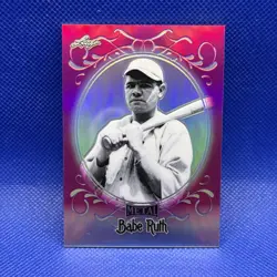 2019 Leaf Babe Ruth Collection - Babe Ruth #36 Pink 7/20 - Image 1