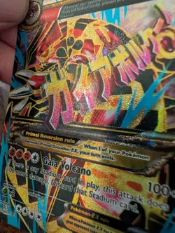 Pokemon Card - Primal Groudon EX 151/160 Full Art Holo Rare - XY Primal Clash - Image 4