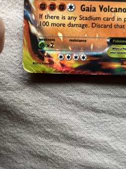 Pokemon Mega Primal Groudon EX Card XY Primal Clash 86/160 Jumbo - Image 3