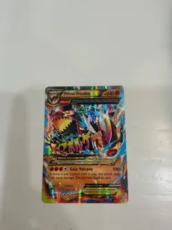 Primal Groudon EX (Omega) 86/160 XY - Primal Clash Holo NM Mega Pokemon Card - Image 1