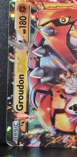 Groudon EX - 85/160 - Pokemon Primal Clash XY Ultra Rare Card MP - Image 3
