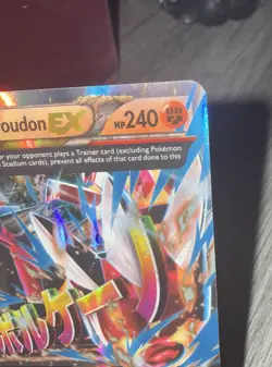 Pokemon Primal Groudon EX Holo Rare Art TCG Card 86/160 Primal Clash 2014 LP - Image 2