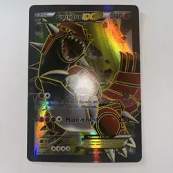 Pokemon TCG Groudon-EX Primal Clash Holo Card 150/160 Full Art Ultra Rare NM! - Image 2