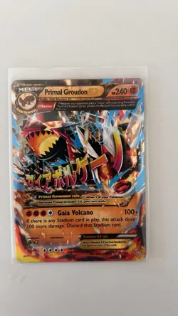 Pokemon TCG Primal Groudon-EX Holo Rare Card Primal Clash 86/160 - Image 4