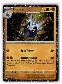 Pupitar 120 SV: Scarlet & Violet Promo Cards Holofoil NM - Image 1