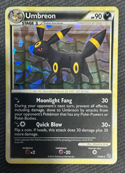 Pokemon Umbreon Undaunted 10/90 Cracked Ice Holo & Non-Holo 2 Card Lot - NM - Image 4