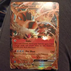 Pokemon Charizard EX XY29 Promo Holo XY Set 180 HP Pokemon Card - Image 2
