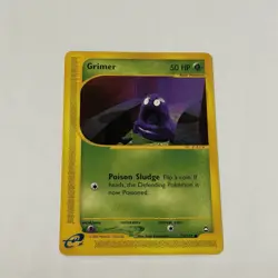Pokemon Card - Grimer Aquapolis 79/147 Non Holo LP - Image 1