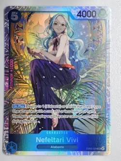 One Piece Card Game TCG Nefeltari Vivi EB03-024 Heroines SR - Image 1