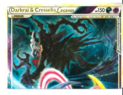 Pokemon Card Darkrai & Cresselia Legend 99/102 (Top) Ultra Rare Holo - Image 1