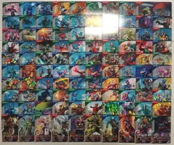 Lot of 100 Japanese Kamen Rider Battle: GANBA LEGENDS Normal & Rare Card Set - Image 1