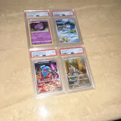 Pokemon TCG Graded PSA Holo Card Lot of 4 - Gengar, Piplup, Wobbuffet, Mimikyu - Image 2