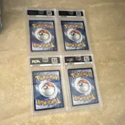 Pokemon TCG Graded PSA Holo Card Lot of 4 - Gengar, Piplup, Wobbuffet, Mimikyu - Image 4