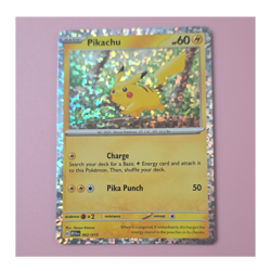 Pokemon TCG Pikachu 002/015 Holo Promo Card McDonald's 2024 Basic HP 60 - Image 1