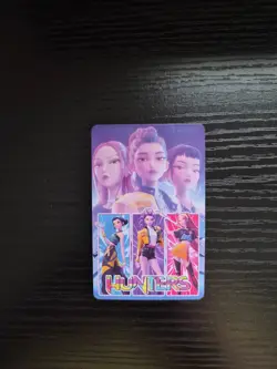 KPop Demon Hunters Collectible Trading Card (QZ28) HUNTR/X - Rumi & Derpy - Image 2