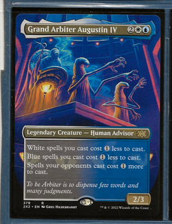 162 MTG Grand Arbiter Augustin IV (Borderless) Double Masters 2022 #379 Unplayed - Image 1