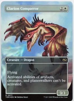 Clarion Conqueror (Borderless) *Foil* TDM 377 NM - Image 2