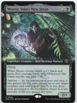 Moseo, Vein's New Dean (Extended Art) *Foil* SOS 326 NM - Image 1