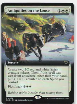 Antiquities on the Loose (Extended Art) *Foil* SOS 308 NM - Image 1