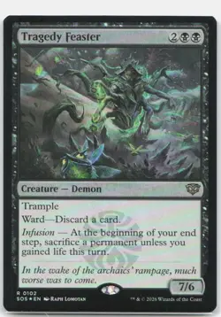 Tragedy Feaster *Foil* SOS 102 NM - Image 1