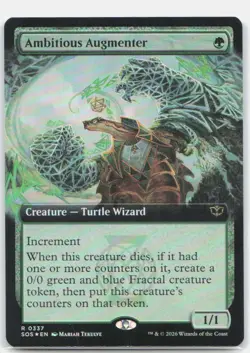 Ambitious Augmenter (Extended Art) *Foil* SOS 337 NM - Image 1