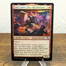 Casey Jones, Jury-Rig Justiciar Teenage Mutant Ninja Turtles Foil - Image 1