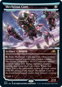 x1 Mechtitan Core - Showcase R MTG Kamigawa: Neon Dynasty M/NM, English - Image 1
